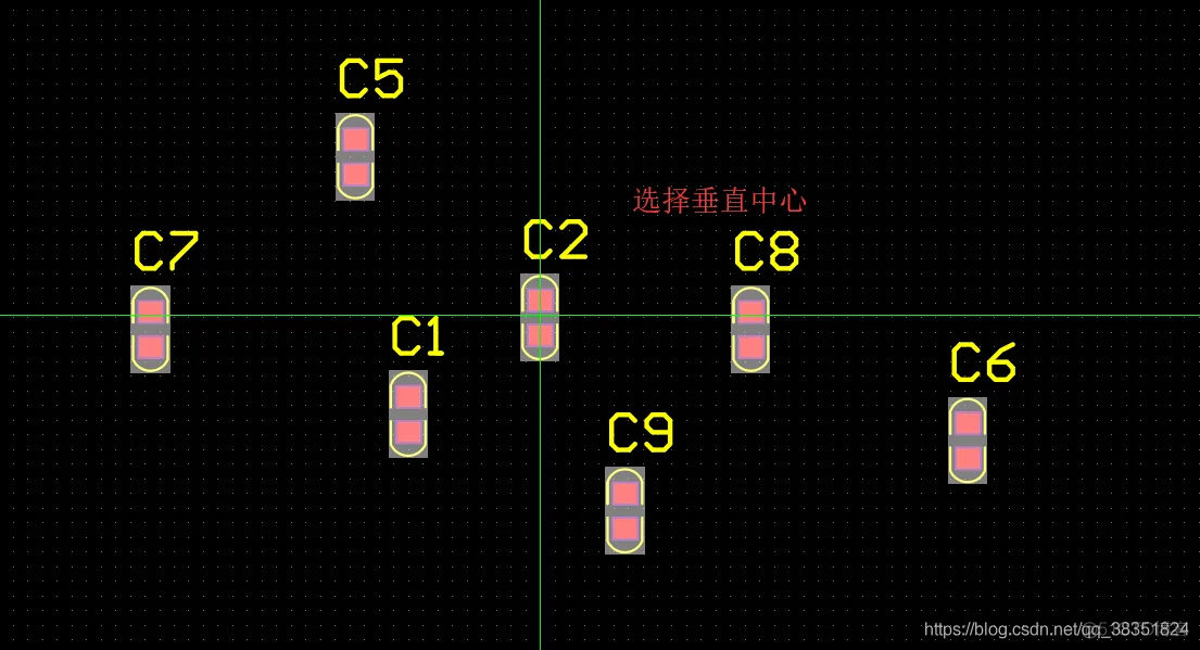 Altium Designer 18 速成实战 第五部分 PCB流程化设计常用操作（十七）器件的对齐与等间距_器件的对齐与等间距_16